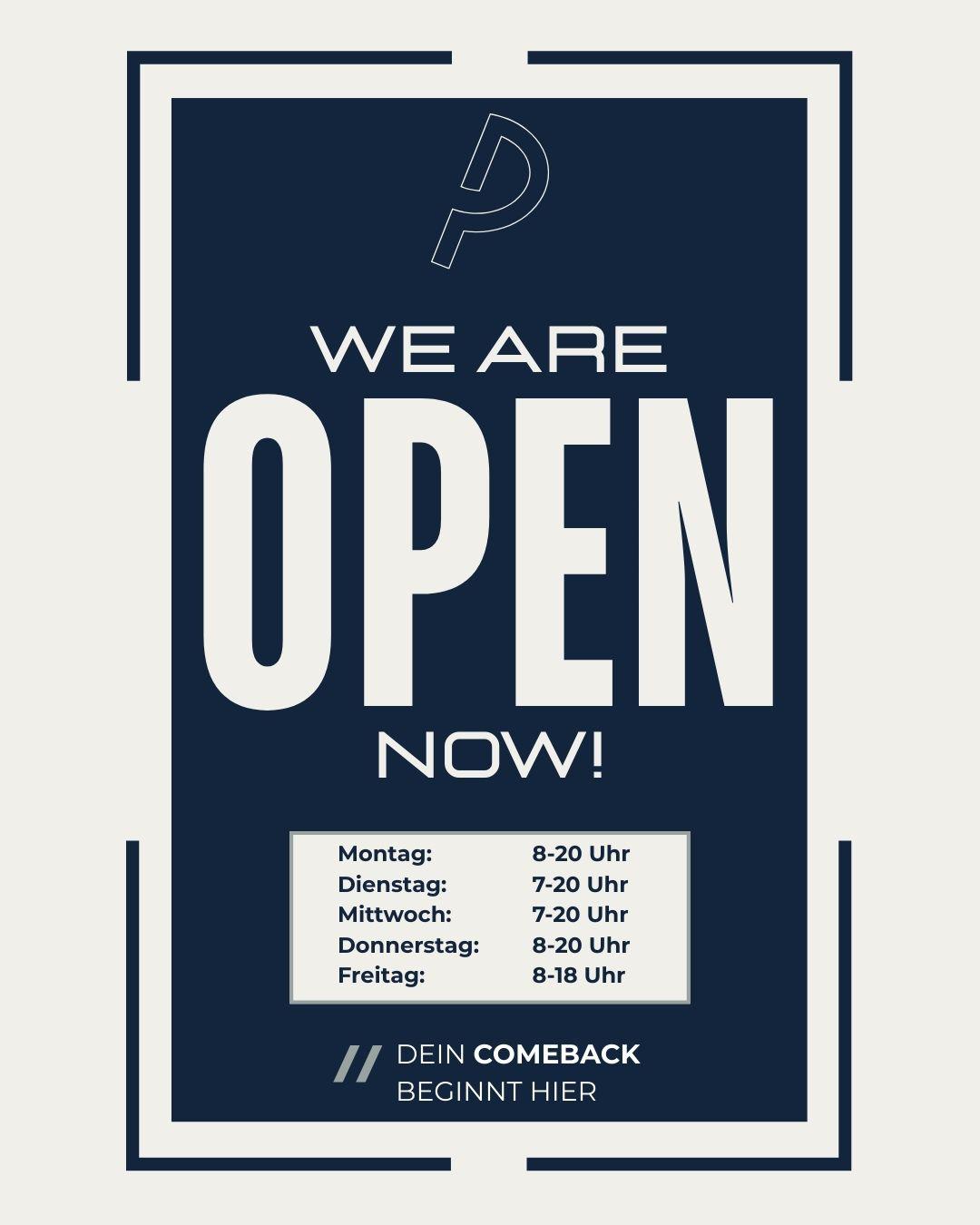 Performance Loft - Wer are open now!